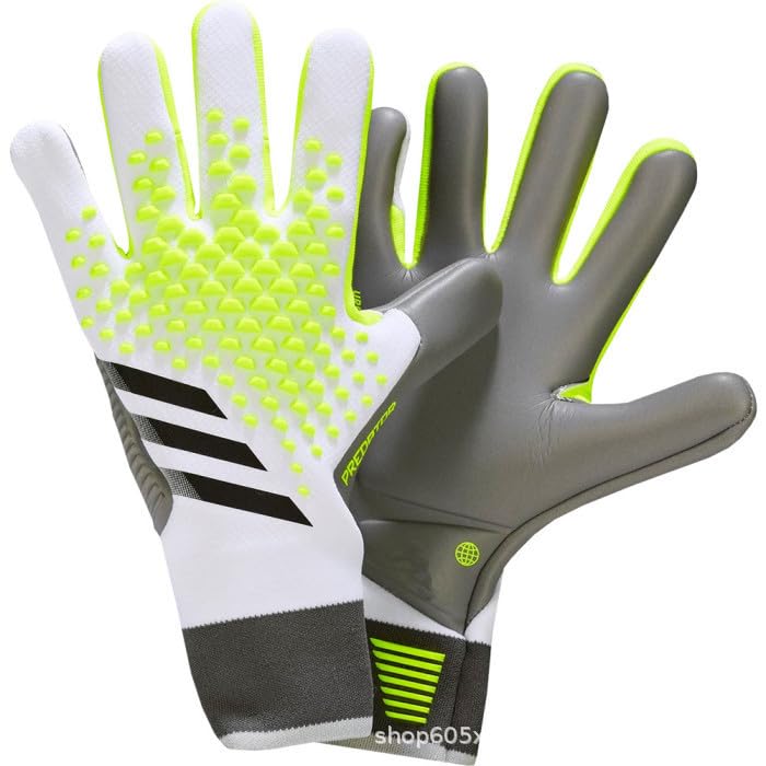 PLbSe Soccer Goalkeeper Gloves Goalie Training Gloves Strong Grip Anti-Slip and Breathable for Adults and Children