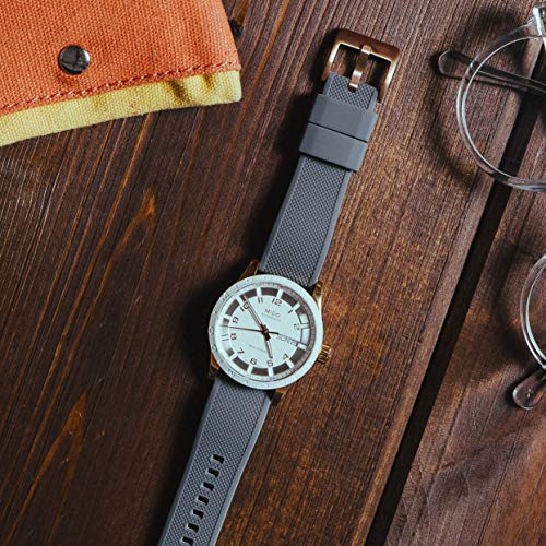 Image of BARTON Elite Silicone Watch Bands - Gold Buckle Quick Release