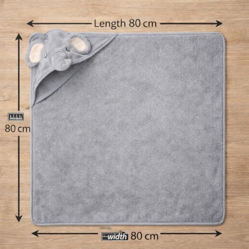 Image of BRANDONN Baby Blanket Newborn Combo Gift Pack of Swaddle Wrapper, 0-9 Months, Length 68 cm x Width 68 cm, Pack of 2 Pcs.