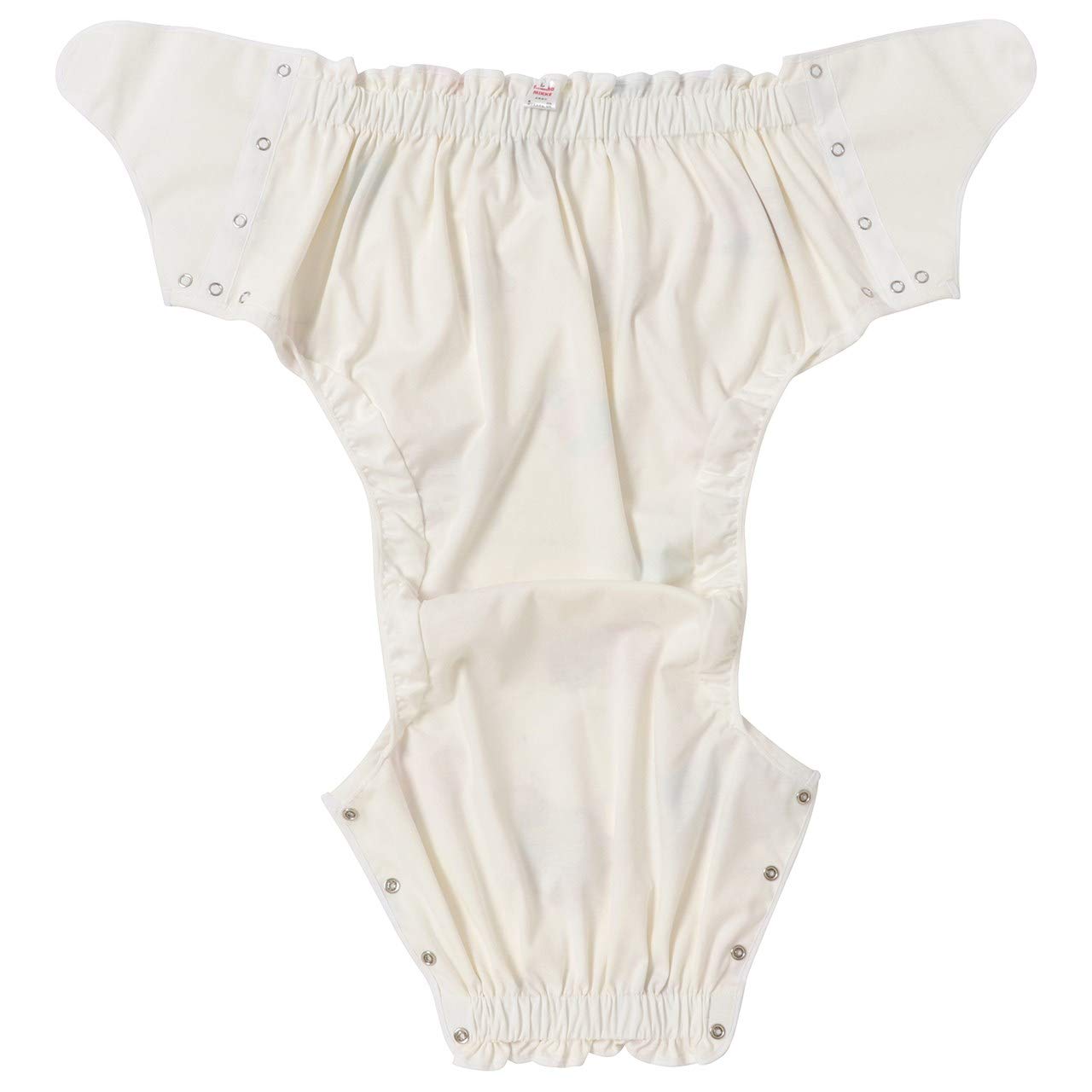 子供用おむつカバー 白 アメリカンホック 2号 6-8㎏ 塩化ビニール 