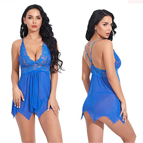 Nachtkleding, Lingerie & Ondergoed Sexy Lingerie Erotische Jurk Chemises Nachtkleding Babydoll Perspectief Nachthemd… - Afbeelding 4