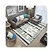 Produktbild Nordic Wohnzimmer Teppich Anpassbare Schlafzimmer Teppich Sofa Couchtisch Teppich Arbeitszimmer Bodenmatte Moderne Kinder Tatami Teppiche LJ-3 80x120cm