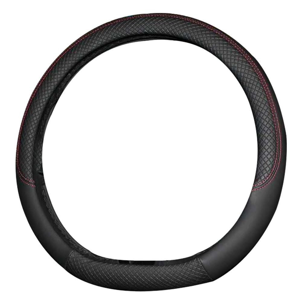ALDLDA Car Steering Wheel Cover for Toyota 86/GR86 2022-2025 ZN6/ZC6, Microfiber Leather Anti-Slip Auto Wheel Protector, Breathable Sporty Grip, Automotive Interior Upgrade,D-Black