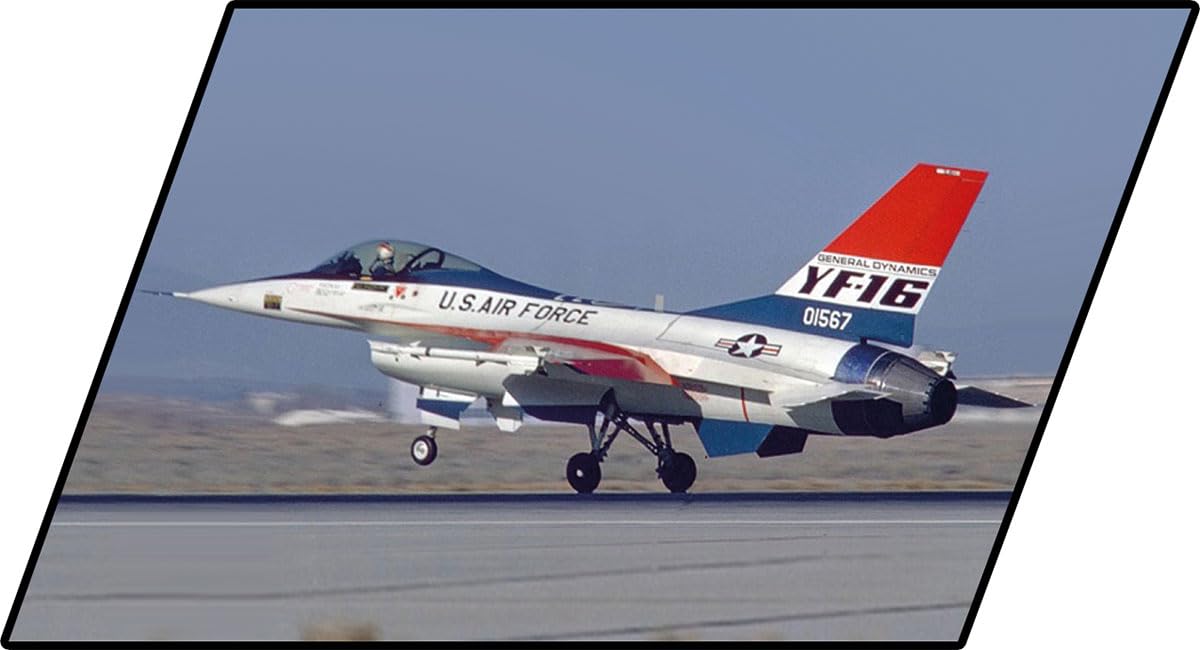 COBI F-16® (YF-16) First Flight Edition 1974 Scale 1:48 375/1f, Grau