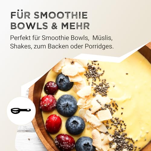 HARVEST REPUBLIC Bio-Bananenpulver aus gefriergetrockneten Früchten | Perfekt für Smoothie Bowls, Porridge und Frühstücksbowls | 100% Fruchtpulver ohne zugesetzten Zucker (150 g)