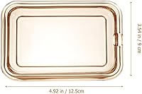 Vista 1 de Zerodeko Caja de jabón transparente Fregadero Estante de almacenamiento Titular de jabón de barra Soporte de jabón decorativo Esponja de vidrio