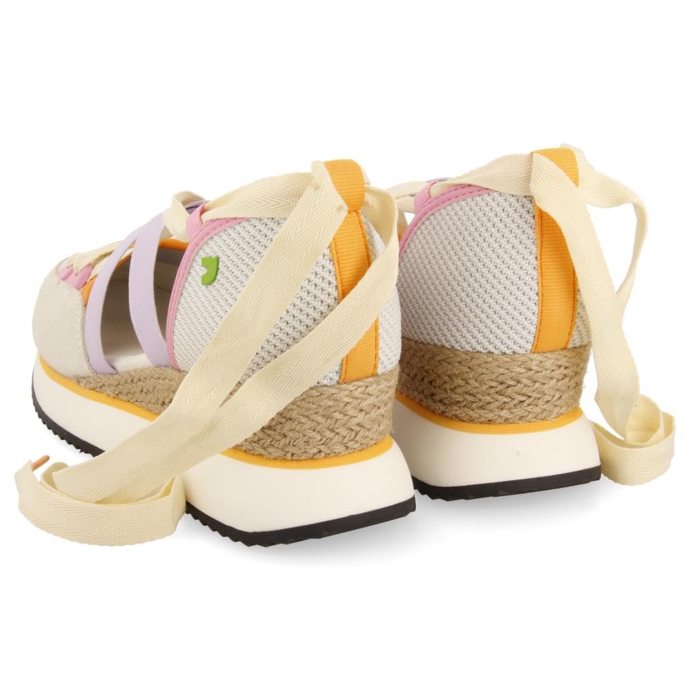 Sneakers Aperte Bianchi con Zeppa per Donna SAMOBOR