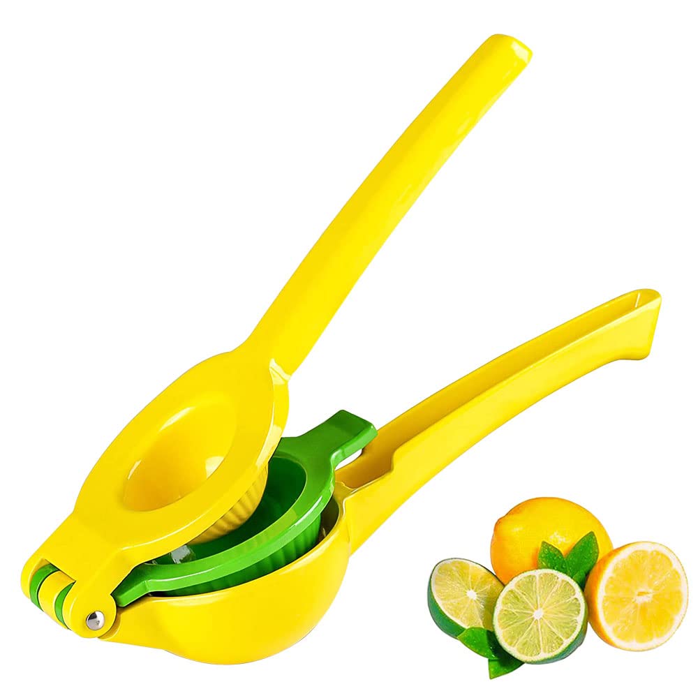ORiTi2-in-1 Lemon Lime Squeezer, Manual Juicer Citrus Squeezer Press for  Max Extraction, Ergonomic Fruit Hand Press Squeezer for Effortless Use