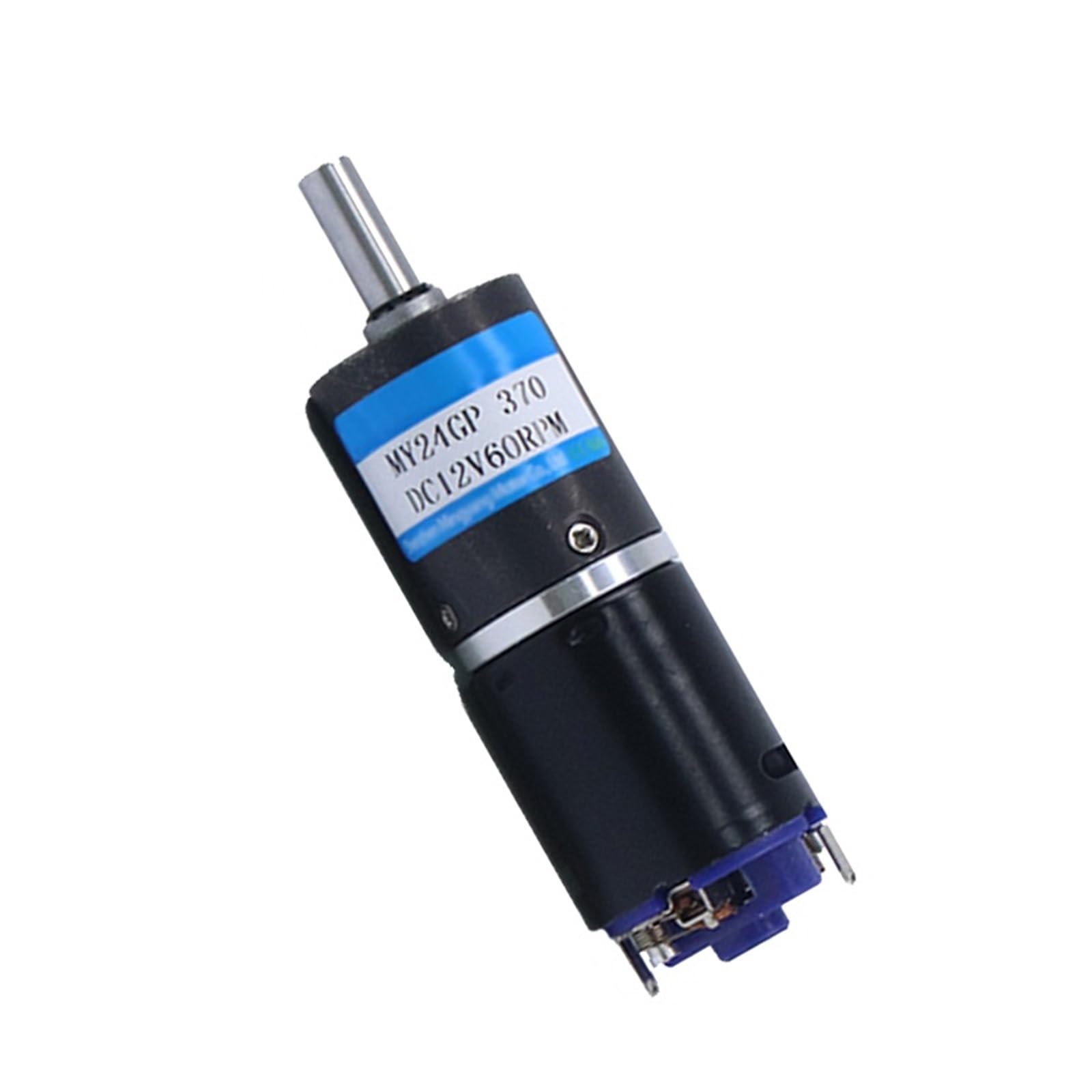 ZIDRMTKVK 24mm Planetary DC Gear Motor 6v Large Torque MY24GP-370H CW CCW Speed Adjustable Electric Engine Low(Shaft length 4mm,6V 48RPM)