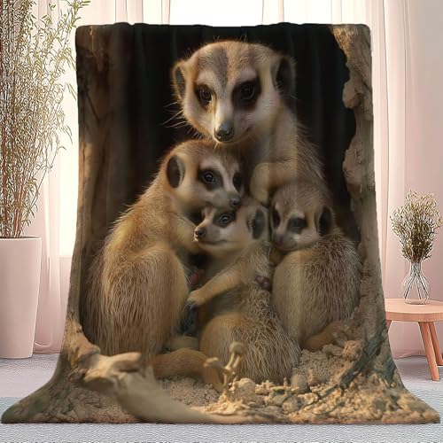 Kuscheldecke Braun Beige Flauschig Weich Komfortable Bequeme Wärme Mungo Familie 180 X 200 cm Tagesdecke Sofa Bett Picknickdecke Couchdecke Wohnzimmer Schlafzimmer