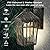 Darkaway Outdoor Sconce Lights Wall Light Fixtures, Front Porch Light Outdoor Wall Anti-Rust Waterproof Aluminum with Glass Exterior Light Fixture for Patio, Yard, Doorway, Garage(1 Pack, Black)