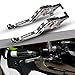 Moto Leviers d'embrayage de Frein CNC Adjustable pour Tmax 530 500 2008-2016 Tmax 530 SX DX 2017 2018 2019 TMAX 560 2020-Titane + Titane + Noir + Rouge