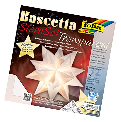 Folia, Set per Stella Fai da Te Bascetta, di