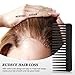 Patelai Wide Tooth Comb Large Hair Detangling Comb for Curly, Wet Dry Hair, No Handle Detangler Accessories(Black, White)