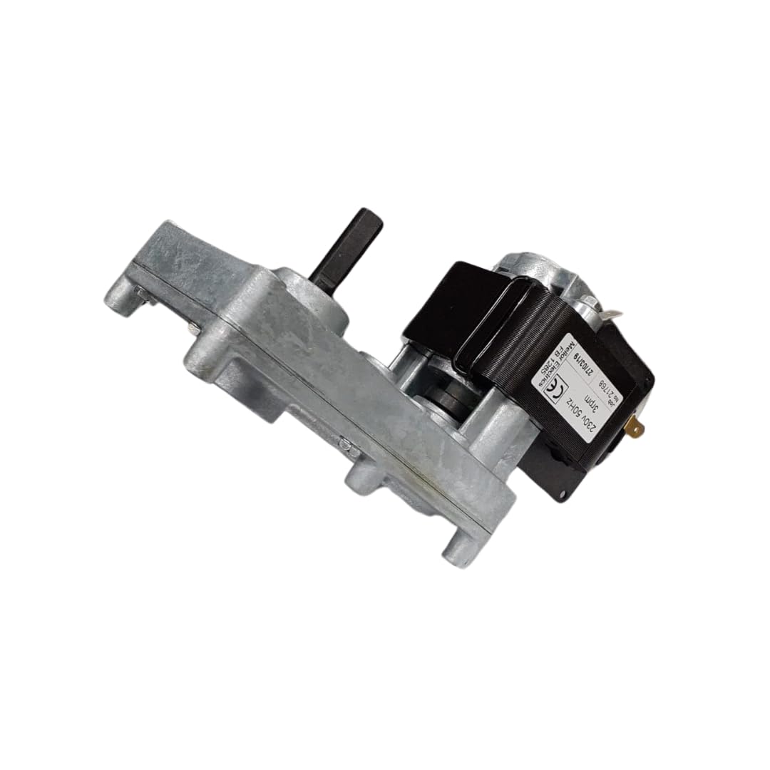 Motoriduttore velocità: 3rpm, diametro albero: 8.5mm, per stufe e caminetti a pellet: CLAM