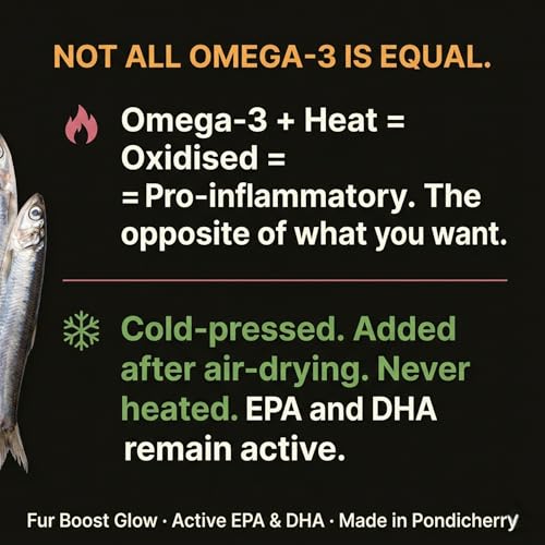 Image of UNDERSTOOD Glow Topper for Dogs and Cats | Omega-3 Rich | Shedding, Dull Coat & Itchy Skin | No Fillers | 50g