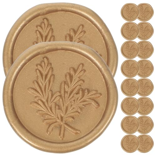 Lista de Ceras adhesivas disponible en línea para comprar. 44 BELLIFFY 25 Sellos De Cera Adhesivos Pegatinas Para Sobres Decorativas Etiquetas De Laca Ignífuga