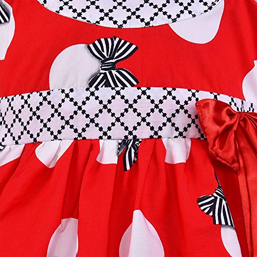 Image of Wish Karo Baby Girls Cotton Dress Casual Frocks for Girls-(ctn383)