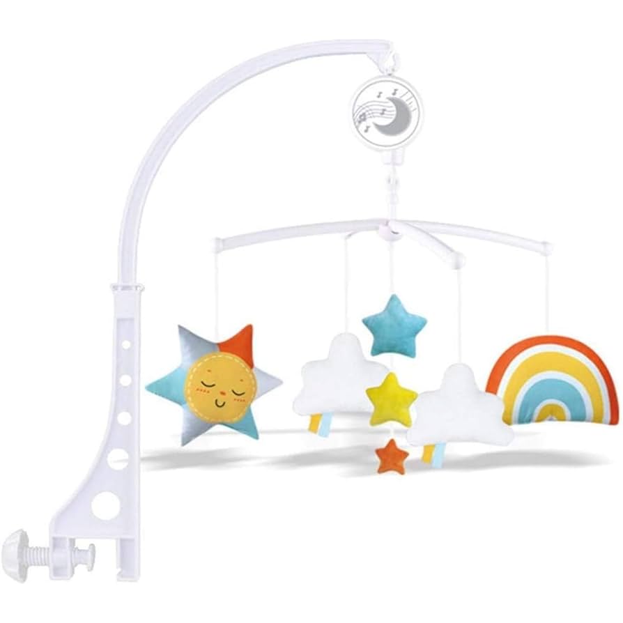 メッシュベビーベッド メリー付き 楽天市場】ベッドメリー 木製アーム 取り付け簡単 赤ちゃん