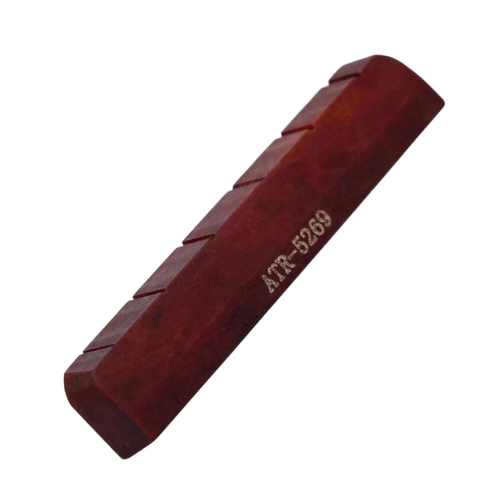Parti Di Strumenti A Corda Per Chitarra In Osso Rosso Non Scanalati Sostituzione Del Capotasto Per Chitarra | Questo dado in osso offre un suono ricco e chiaro con un eccellente sustain(4369)