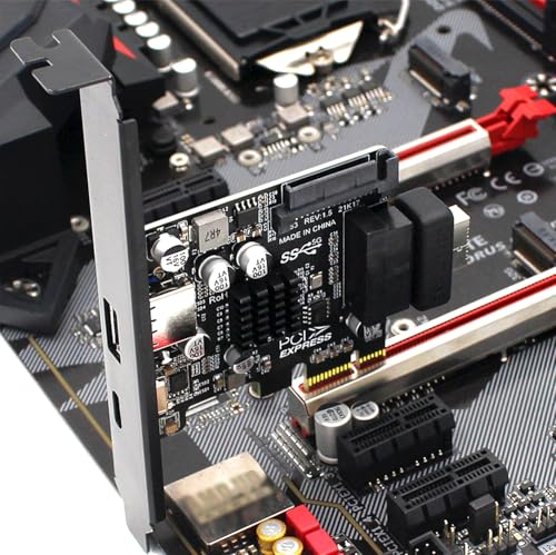 Ampliación PCIe X1 a USB 3.0 tipo E PH63C para conectar discos externos y periféricos en el PC 7