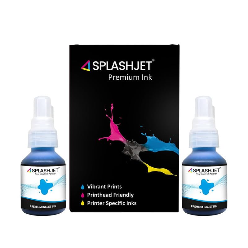 Image of Splashjet Compatible Ink for Brother T310, T510W, T300 Cyan x 2-506058