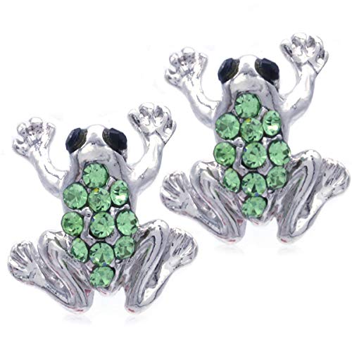 Soulbreezevpllection Green Frog Earrings Stud Post Style Toad Animal Fashion Jewelry #TOP12