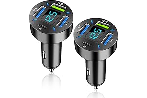 Car Charger for 2008 Ford Super Duty with 66W Super Fast Charging