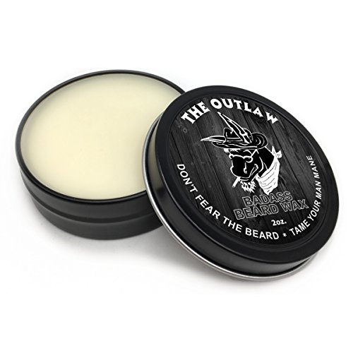 Badass Beard Care Beard Wax For Men - The Outlaw Scent, 2 oz - Softens Beard Hair, Leaves Your Beard Looking and Feeling More Dense - Image 3