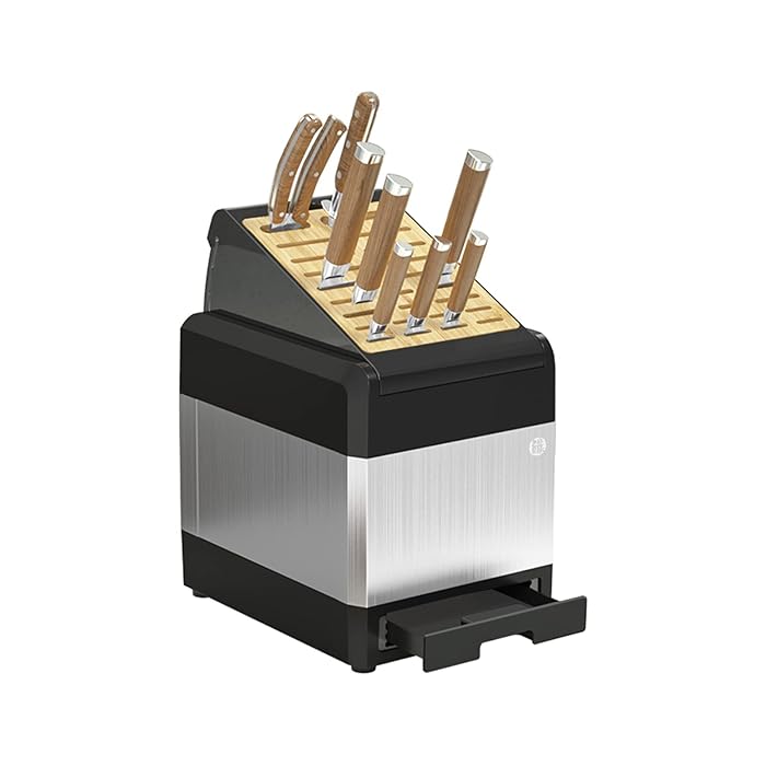Buy 25 Slots Universal Knife Block Without Knives,Collapsible Knife