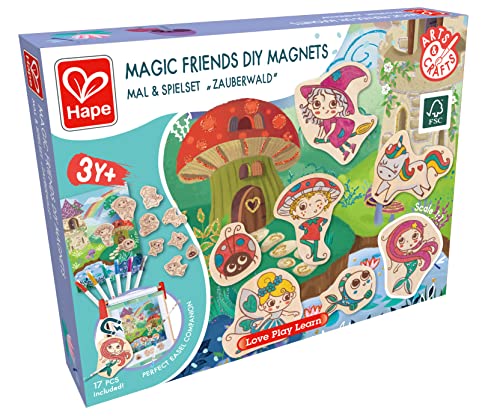 Cuentos de Bricolaje Imanes Hape kit magnético interactivo para pintar 3