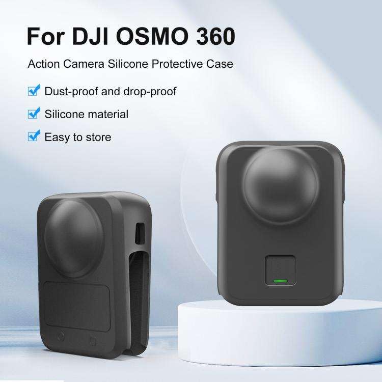 Image of Yantralay All-in-One Silicone Camera Full Body Protective Case Compatible with D JI Os mo 360 | Waterproof Shockproof Body & Lens Protector | Lightweight Scratch-Resistant Outdoor Case