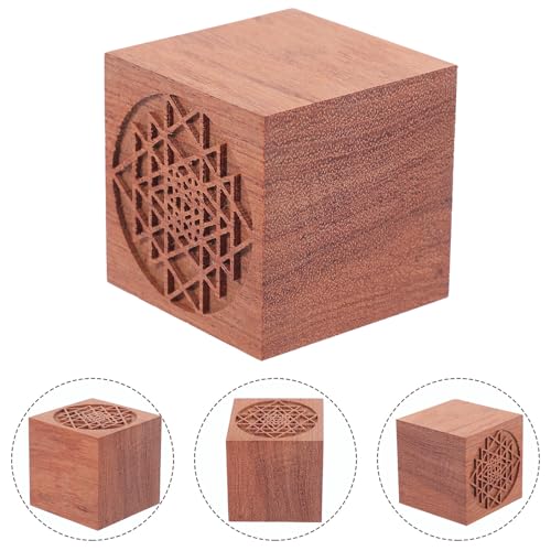 Difusor aromático eléctrico de madera color marrón claro miniatura 6