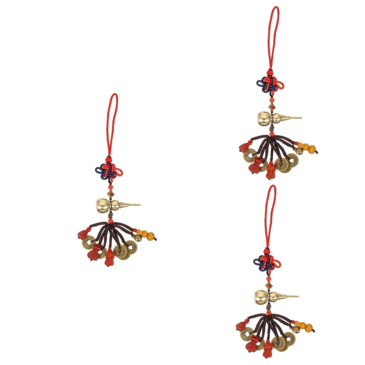 Pendentifs en forme de gourde Cabilock de style chinois, idée cadeau originale pour automobiliste