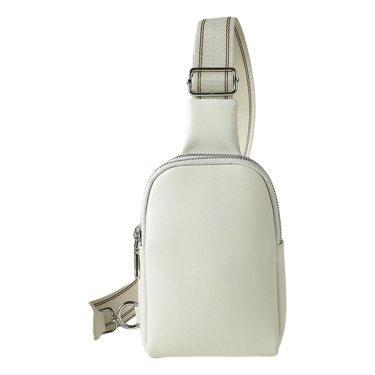 Torba nerka unisex modna mała torba na piersi spot torebka damska Crossbody torba beżowa biała