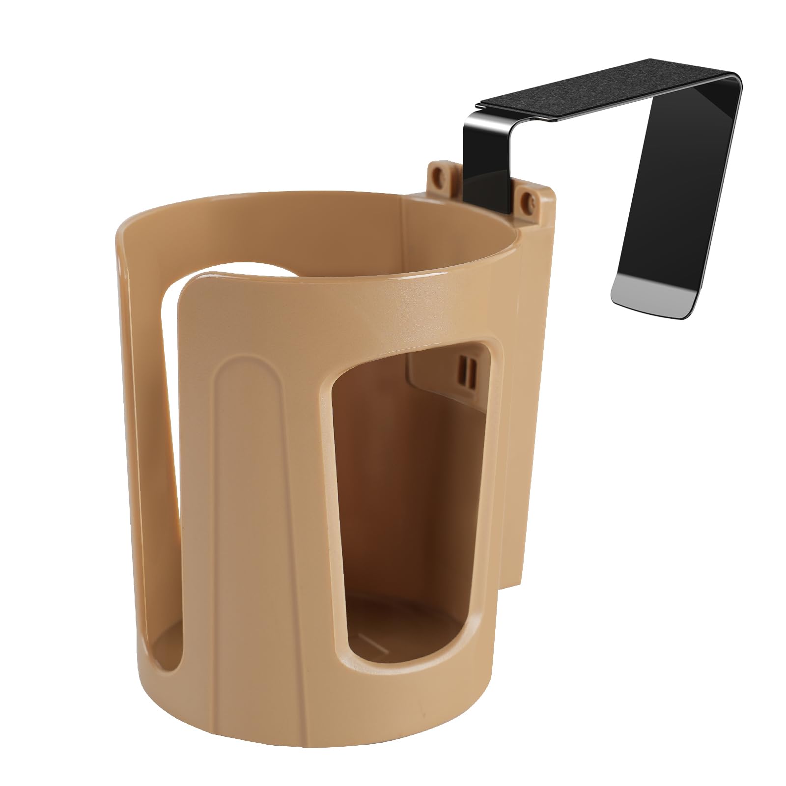 LITTLEMOLE Large Car Door Cup Holder (Khaki)