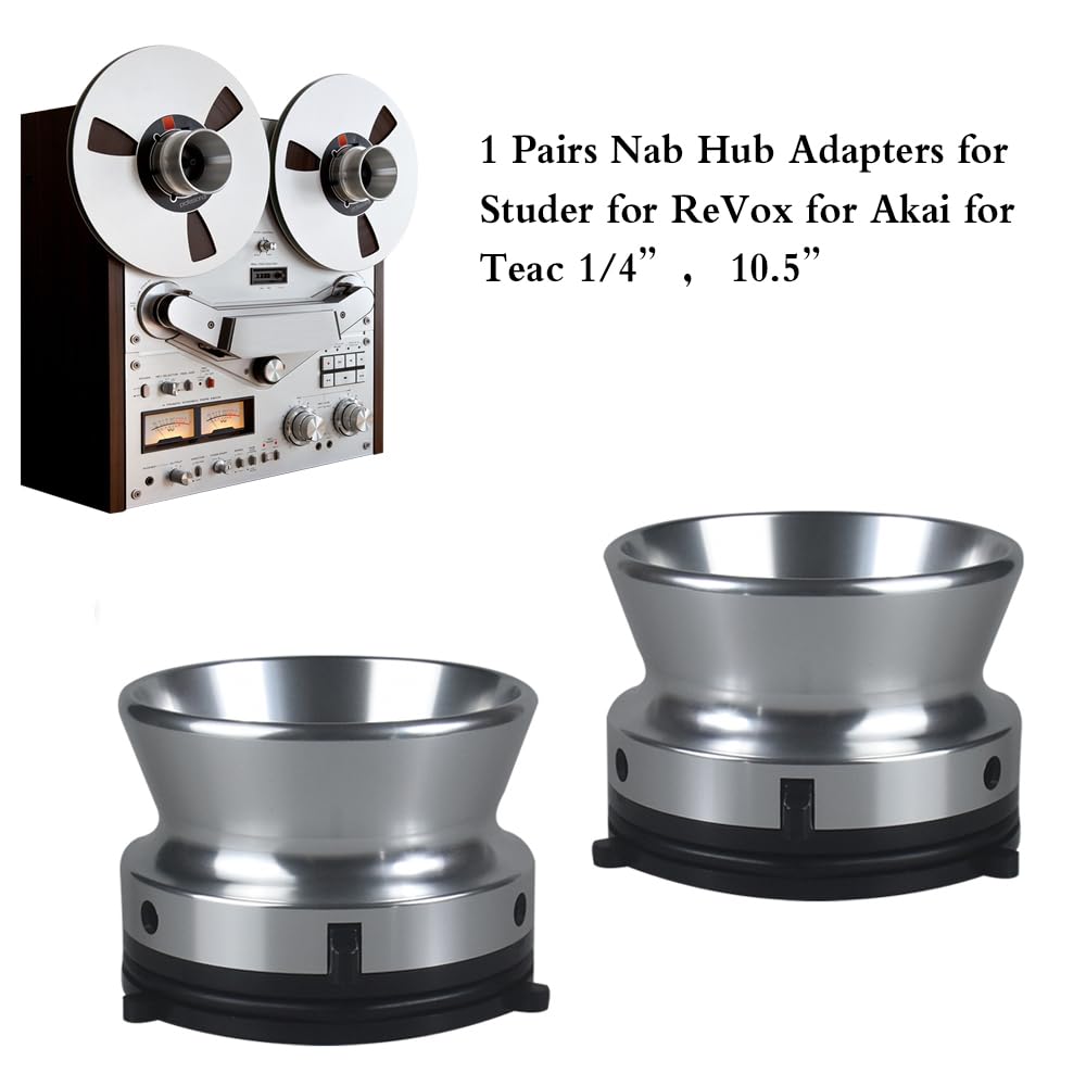 GeekTeches 2 Nab Hub Adapters, 10.5/7 Inch Opener Universal