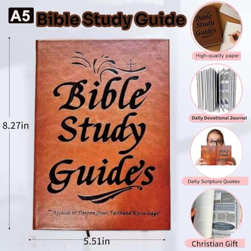 SAGROEAC 66-Page Bible Study Guide & Devotional Journal: Women's 66-Page Yearlong Plan - Daily Scripture Quotes, Prayer Reflections to Strengthen Faith - Christian Gift - Image 3