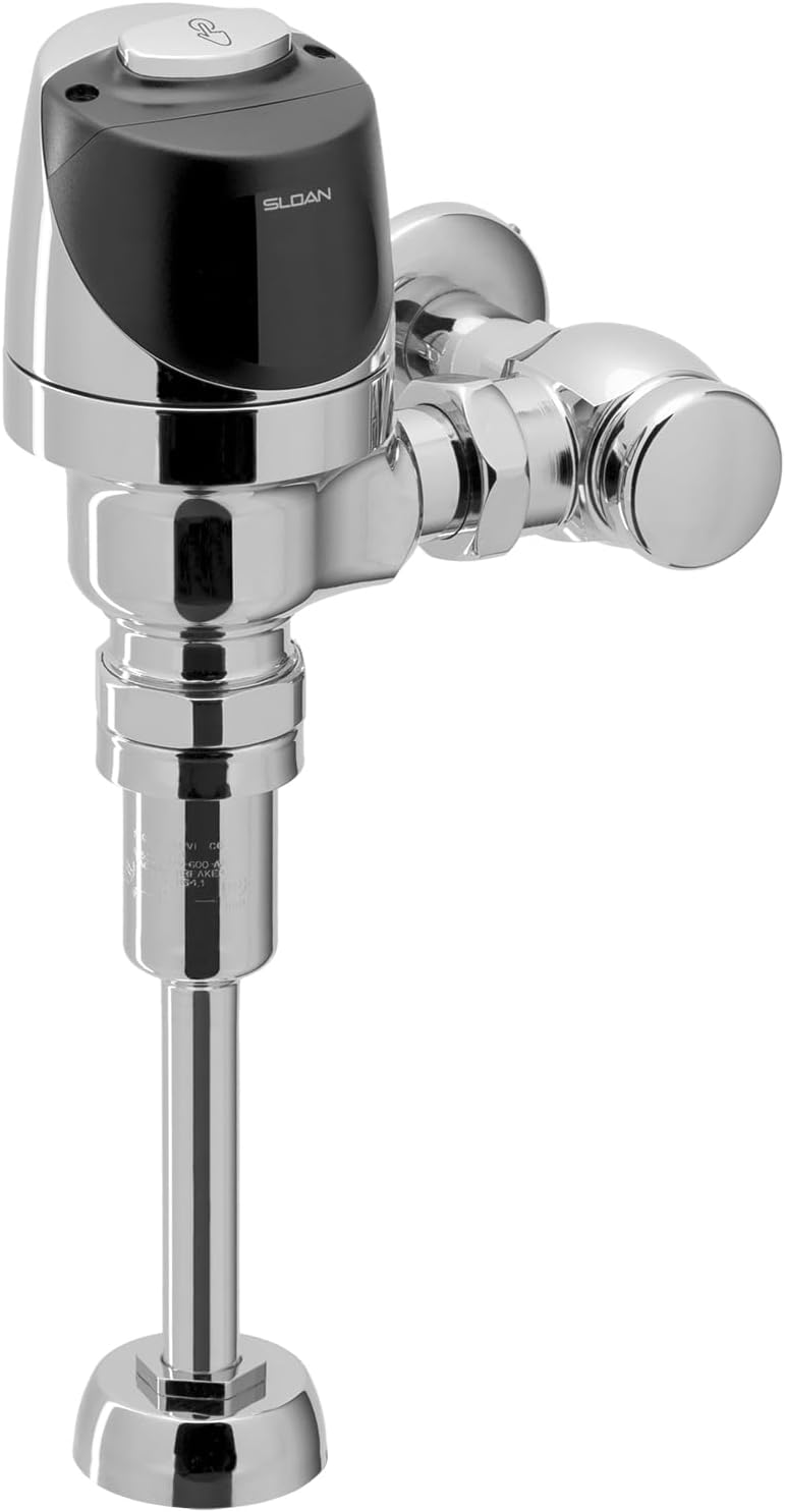 Sloan ECOS 8186 Exposed Sensor Urinal Flushometer, 0.125 GPF Flush