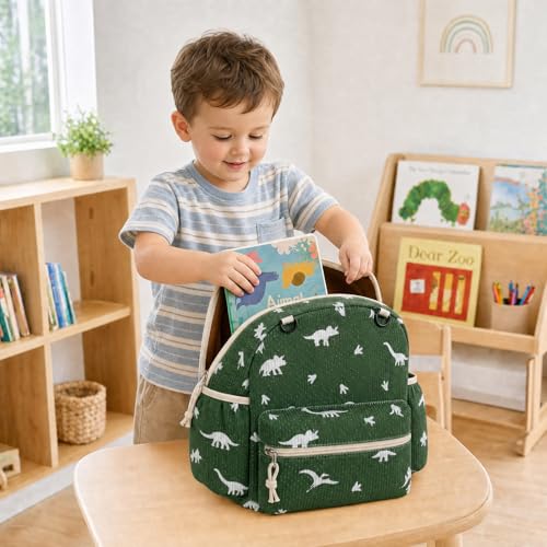 Neverwhy Corduroy Toddler Backpack