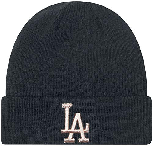 Bonnet femme New Era Metallic Los Angeles Dodgers de baseball américain hiver