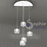 Die Deckenleuchten und Federung in verschiedenen Größen erhältlich