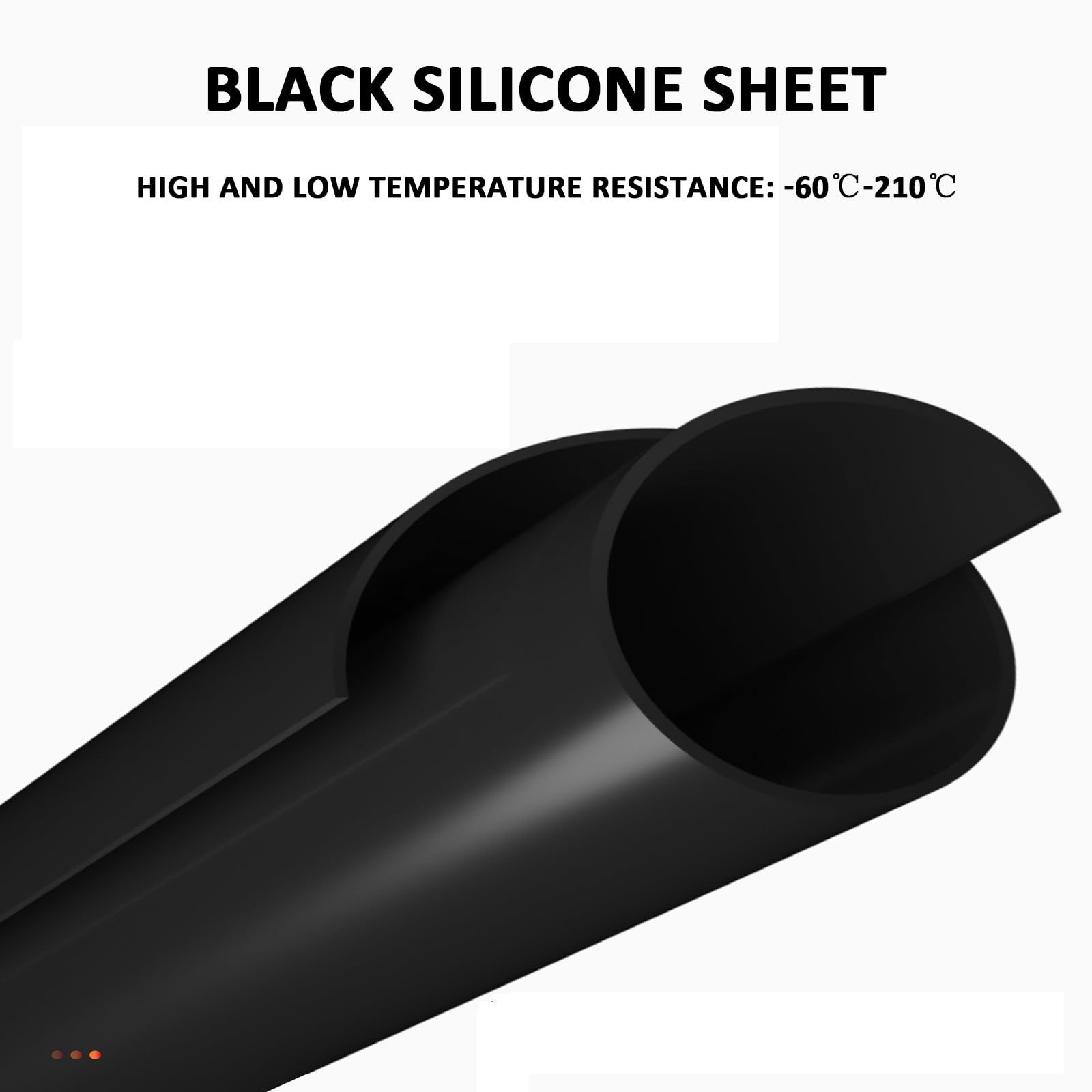 COYOUCO Silikonplatte 1x1 M – 4 Mm Dick, Hitzebes Produktbild-Vorschau 2