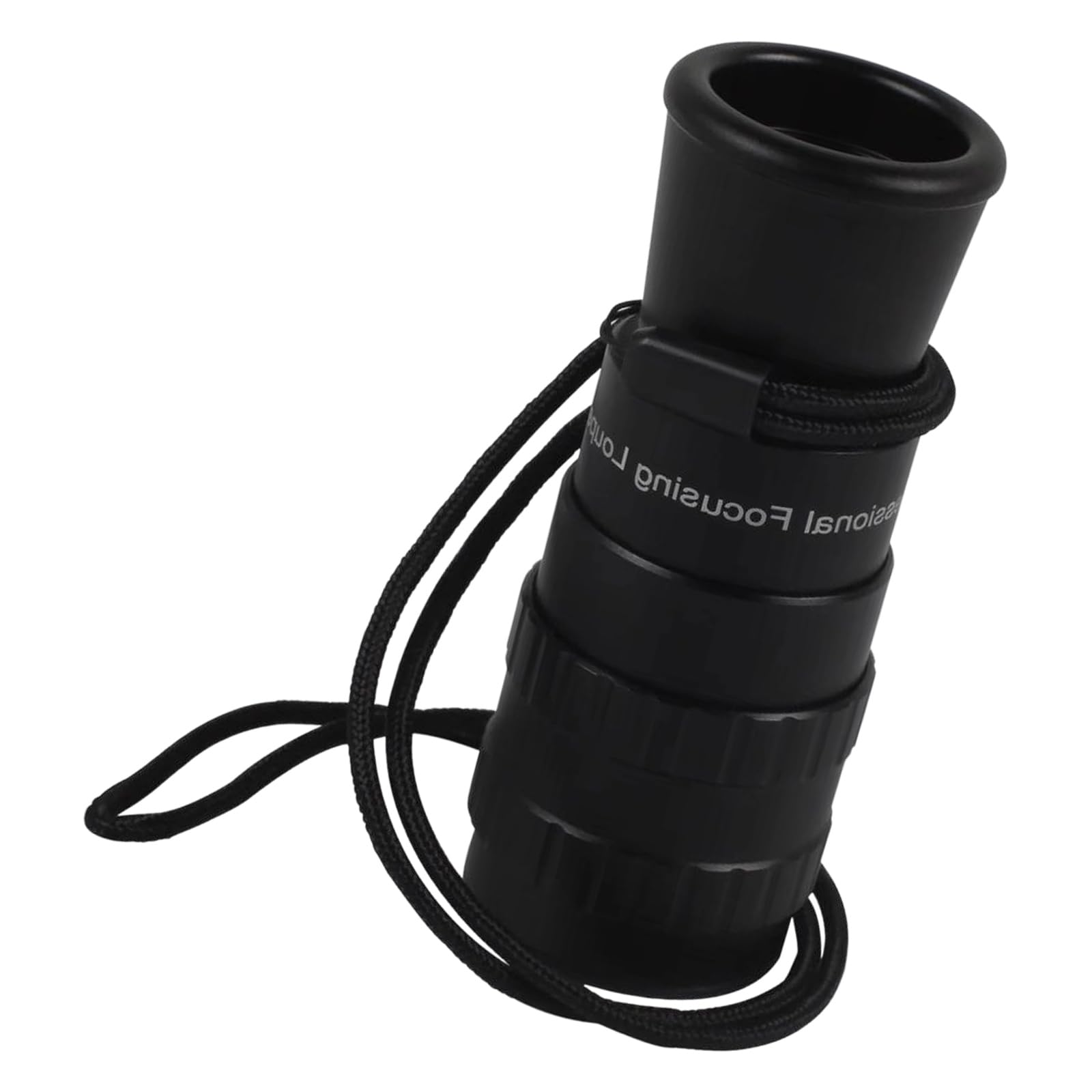 Aluminum 6X Magnify Glass Large Viewing Area and Focusing Magnifier & Lanyard for Jewelry Glass Loupe
