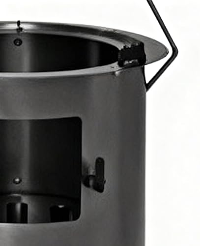 Miniatura 8 de Outdoor Wood Stove  Lightweight Picnic Burner with Handle - Camp Stove with Grill Grate and Gloves  for Outdoor Backpacking Hiking Cooking