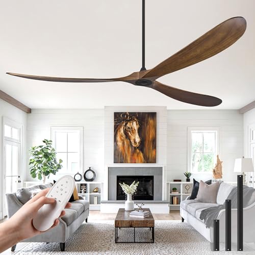 Haipeel 84-Inch Wood Ceiling Fan