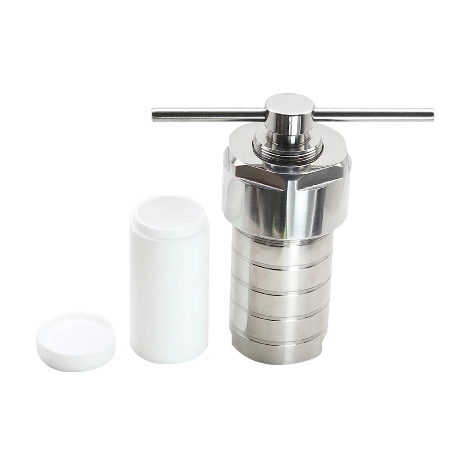 Cámara de Reactor de Autoclave hidrotermal de Acero Inoxidable de 5/10/15/20/25/50/100/150/200/250/300/500 ml de PTFE a 220 ℃(500ml)