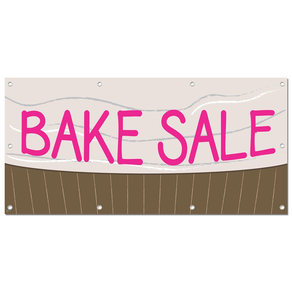 amazon-com-graphics-and-more-bake-sale-fundraiser-sign-banner-58-width-x-28-height-office-products for Free Printable Bake Sale Signs Amazon.com : Graphics and More Bake Sale - Fundraiser Sign Banner - 58