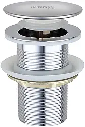 Válvula Click 1 1/4' Ralo Para Cuba Pia Banheiro Aço Inox 201 Prestige Beltempo