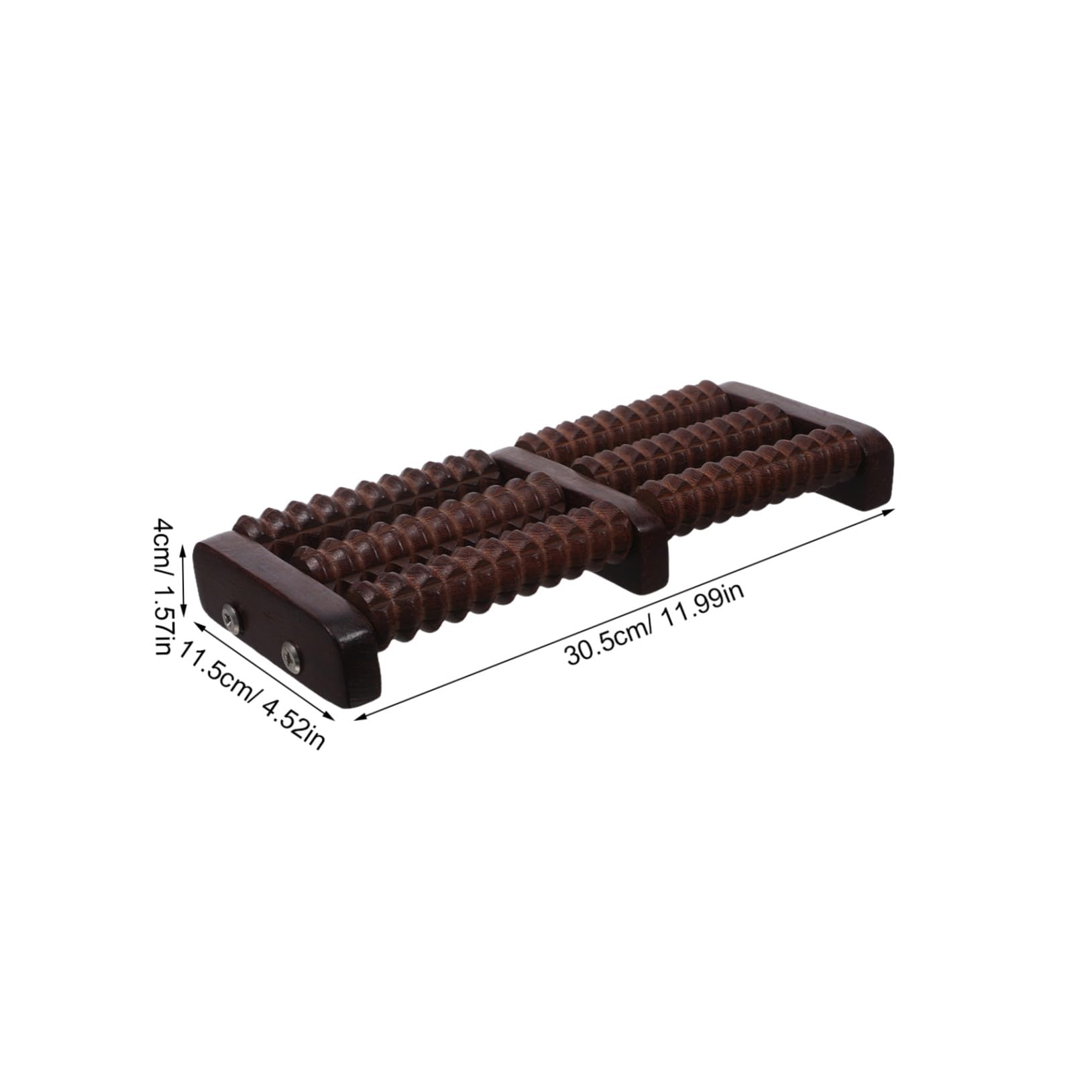 Rodillo para Pies Plantares de Madera, Masajeador Manual Compacto | Acupresión en Casa y Viaje, Relieve para Automasaje Profundo, Pensado para Abuela y Esposo